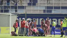 Romario Da Silva sufre una escalofriante lesión en el fútbol hondureño