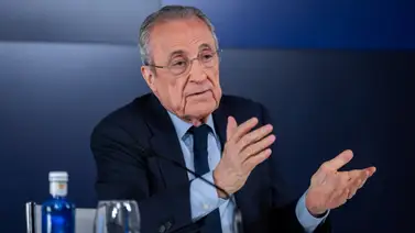 Florentino Pérez envía mensaje al Barcelona: "Que me demanden" Florentino Pérez envía mensaje al Barcelona: "Que me demanden"