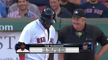La revancha del "Big Papi": El día que David Ortiz ajustó cuentas con Joe West La revancha del "Big Papi": El día que David Ortiz ajustó cuentas con Joe West