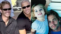 Hija de Paul Walker rompe en llanto en el hombro de Vin Diesel tras homenaje a su padre