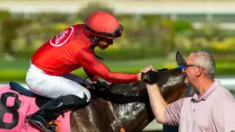 ¡No lo dejes pasar! Conoce a la “Torre” hijo de un ganador del Preakness Stakes (G1) que hará debutar Emisael Jaramillo este viernes en Santa Anita Park