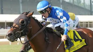 Atleta Meridiano repite el triunfo con Fort Washington en el Dinner Party Stakes (G3) en Laurel Park Atleta Meridiano repite el triunfo con Fort Washington en el Dinner Party Stakes (G3) en Laurel Park