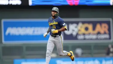 MLB: Así fue el primer cuadrangular de Jackson Chourio MLB: Así fue el primer cuadrangular de Jackson Chourio