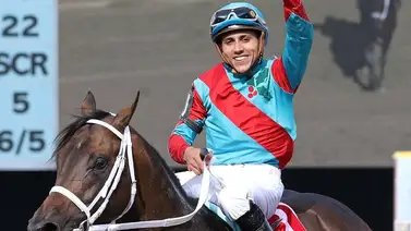 Jockey venezolano Samuel Marín estará fuera de acción por está lesión Jockey venezolano Samuel Marín estará fuera de acción por está lesión