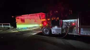 Se incendia una cuadra en este hipódromo la noche del sábado Se incendia una cuadra en este hipódromo la noche del sábado