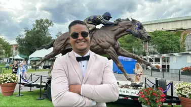 Darwin Vizcaya listo para el Belmont Stakes 158 en español Darwin Vizcaya listo para el Belmont Stakes 158 en español