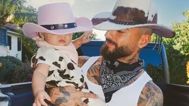 Maluma derrite las redes con tierno momento con su hija Maluma derrite las redes con tierno momento con su hija