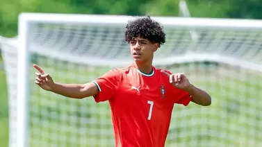 Cristiano Ronaldo Jr no fue suficiente para Portugal sub-15 Cristiano Ronaldo Jr no fue suficiente para Portugal sub-15