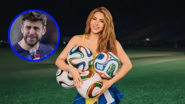 El dardo que habría lanzado Shakira a Piqué en el video oficial de "Dai Dai" El dardo que habría lanzado Shakira a Piqué en el video oficial de "Dai Dai"