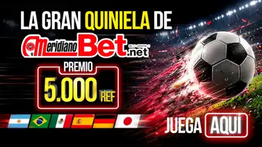 Participa en la Quiniela de MeridianoBet por el pote de $5,000 Participa en la Quiniela de MeridianoBet por el pote de $5,000