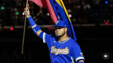 MLB: San Francisco le entrega un reconocimiento a Luis Arráez por el Clásico Mundial MLB: San Francisco le entrega un reconocimiento a Luis Arráez por el Clásico Mundial