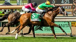 Por otra remontada: las mejores montas del viernes de Emisael Jaramillo en Santa Anita Park