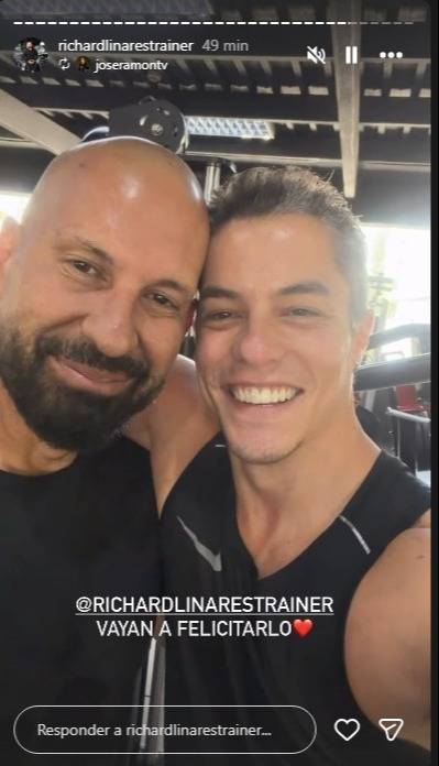 La atrevida foto de Leonardo Villalobos y Richard Linares que se volvió viral