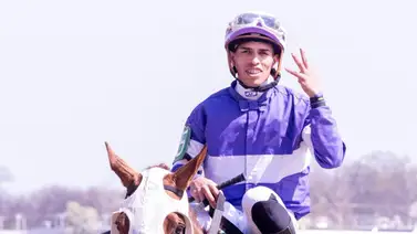 Hat trick en jornada pletórica para jockey aprendiz venezolano en este hipódromo en Estados Unidos Hat trick en jornada pletórica para jockey aprendiz venezolano en este hipódromo en Estados Unidos
