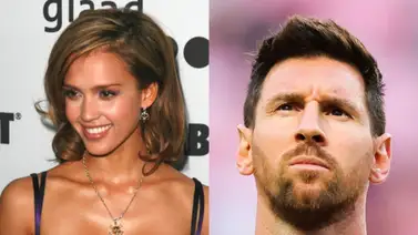 Jessica Alba vive bonito encuentro con Lionel Messi: Así posaron para las cámaras Jessica Alba vive bonito encuentro con Lionel Messi: Así posaron para las cámaras