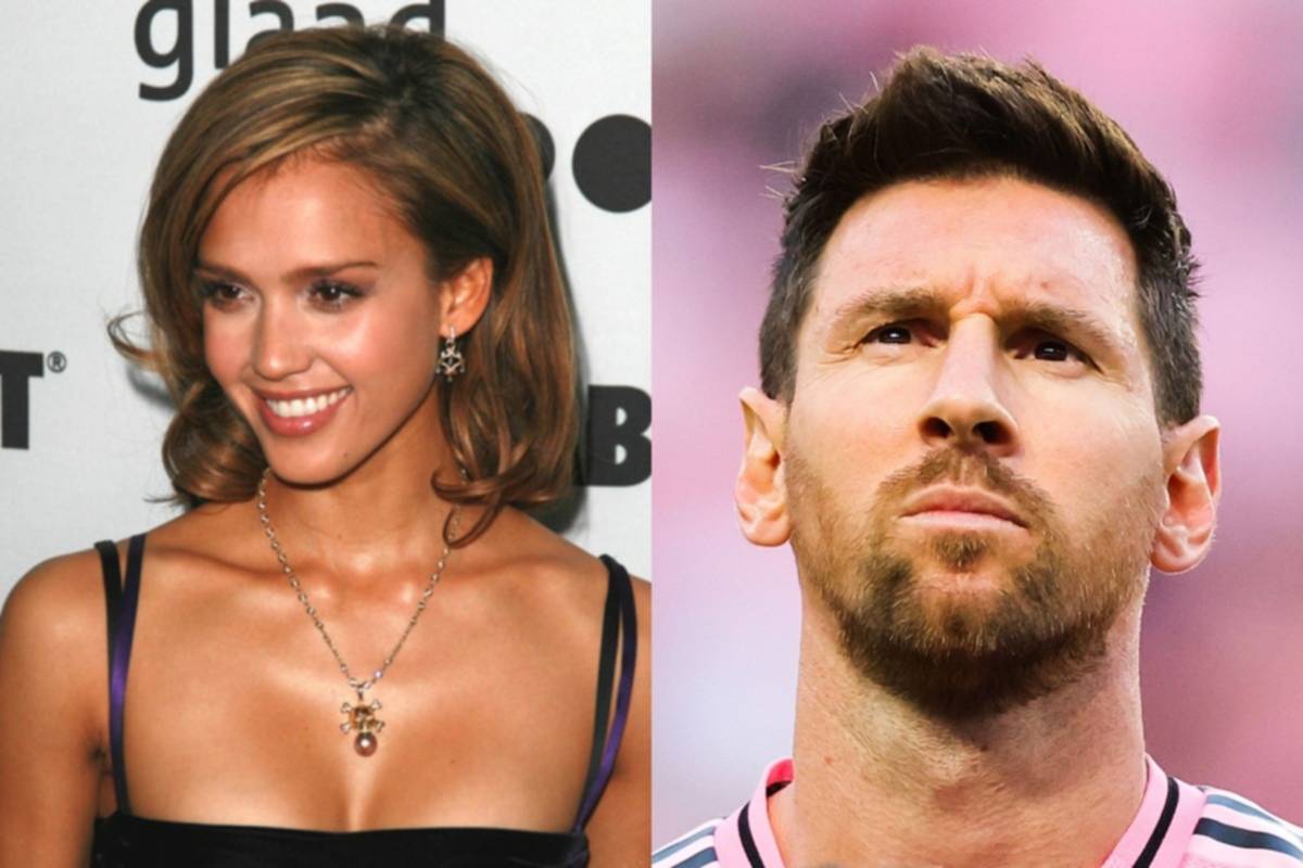 Jessica Alba vive bonito encuentro con Lionel Messi: Así posaron para las cámaras