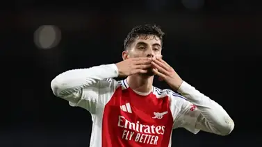 Kai Havertz adelanta al Arsenal al minuto 5 en la Final de la Champions Kai Havertz adelanta al Arsenal al minuto 5 en la Final de la Champions
