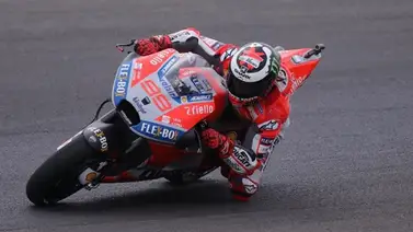 Lorenzo lamenta las condiciones de una jornada "extraña" Lorenzo lamenta las condiciones de una jornada "extraña"