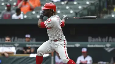 Odúbel Herrera extendió su racha de embasarse a 42 juegos Odúbel Herrera extendió su racha de embasarse a 42 juegos
