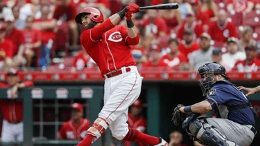 José Peraza pegó grand slam para ganar a Cerveceros