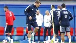 Griezmann: "Me encanta cuando Suárez o Cavani hacen una entrada"