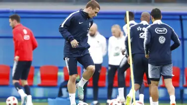 Griezmann: "Me encanta cuando Suárez o Cavani hacen una entrada" Griezmann: "Me encanta cuando Suárez o Cavani hacen una entrada"