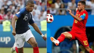 Ficha de la semifinal Francia-Bélgica en la Copa Mundial Ficha de la semifinal Francia-Bélgica en la Copa Mundial