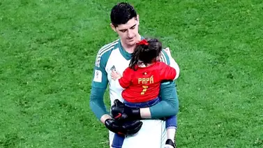 Courtois: "No tengo la sensación de que Francia fuera mejor" Courtois: "No tengo la sensación de que Francia fuera mejor"