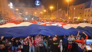 Croacia festeja su histórico triunfo y mayor logro en el fútbol Croacia festeja su histórico triunfo y mayor logro en el fútbol