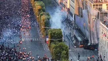 Casi 300 arrestos por los incidentes en la celebración del Mundial en Francia Casi 300 arrestos por los incidentes en la celebración del Mundial en Francia