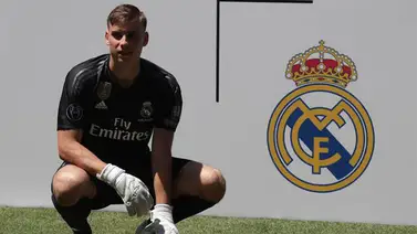 Lunin: "Estoy muy contento de tener la posibilidad de entrenarme con Keylor" Lunin: "Estoy muy contento de tener la posibilidad de entrenarme con Keylor"