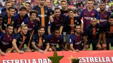 Barcelona se llevó el trofeo Joan Ganber en su primer partido en el Camp Nou Barcelona se llevó el trofeo Joan Ganber en su primer partido en el Camp Nou