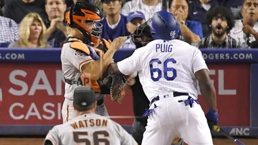 Yasiel Puig fue suspendido de los Dodgers por dos partidos