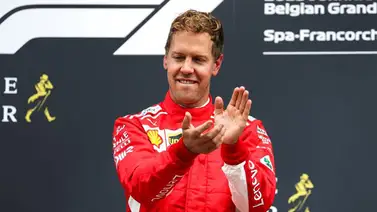 Vettel ganó en Bélgica y recortó siete puntos a Hamilton Vettel ganó en Bélgica y recortó siete puntos a Hamilton