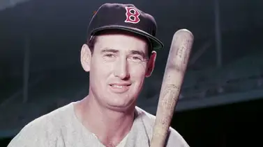 Ted Williams es el símbolo del bateador zurdo Ted Williams es el símbolo del bateador zurdo
