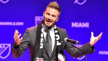 David Beckham reveló el nombre de su club en la MLS David Beckham reveló el nombre de su club en la MLS