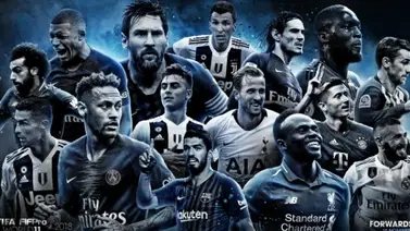 FIFA-FIFPro anunció los nominados al once ideal FIFA-FIFPro anunció los nominados al once ideal