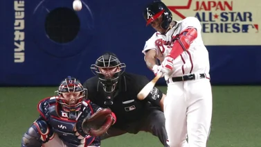 Acuña Jr. sonó cuadrangular en el último duelo ante Japón (+Video)