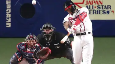 Acuña Jr. sonó cuadrangular en el último duelo ante Japón (+Video) Acuña Jr. sonó cuadrangular en el último duelo ante Japón (+Video)