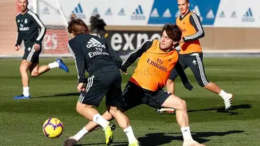 Reguilón, Odriozola y Vallejo regresan a los entrenamientos Reguilón, Odriozola y Vallejo regresan a los entrenamientos