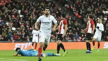 Nolito guió el triunfo del Sevilla en San Mamés Nolito guió el triunfo del Sevilla en San Mamés