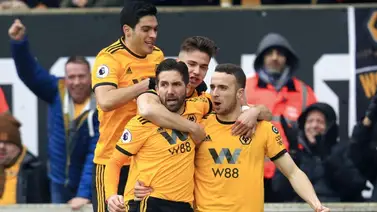 Diego Jota da agónica victoria a Wolves ante Leicester Diego Jota da agónica victoria a Wolves ante Leicester