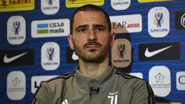 Bonucci sufre un esguince de tobillo Bonucci sufre un esguince de tobillo