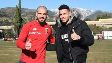 Antonio Sanabria ya entrena con el Genoa Antonio Sanabria ya entrena con el Genoa