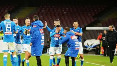 El Nápoles gana al Sampdoria y Quagliarella no quita récord a Batistuta El Nápoles gana al Sampdoria y Quagliarella no quita récord a Batistuta