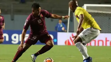 Venezuela resbaló ante Colombia y complica su cupo al Mundial Venezuela resbaló ante Colombia y complica su cupo al Mundial