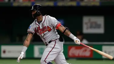 Acuña Jr. ya choca la pelota con los Bravos (+Video) Acuña Jr. ya choca la pelota con los Bravos (+Video)