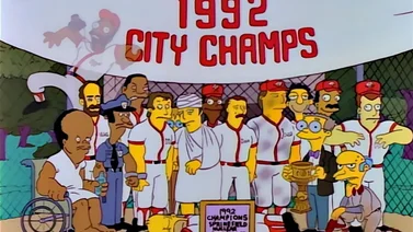 Hace 27 años Homero Simpson jugó con peloteros grandeligas