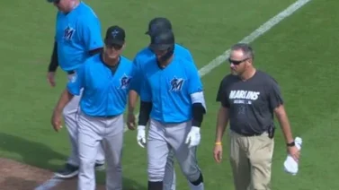 Diagnosticaron esguince a Víctor Mesa, prospecto de los Marlins