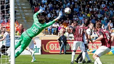 Milan igualó en Parma y peligra seguir en zona Champions Milan igualó en Parma y peligra seguir en zona Champions